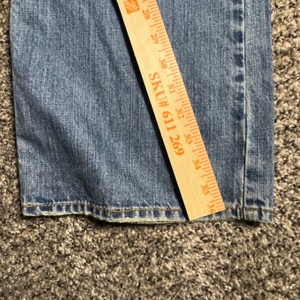 Vintage American Eagle Size 38x36 Mens Low Rise Bootcut Jeans Size
